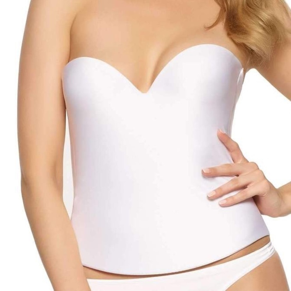 Felina bridal essentials bustier in white